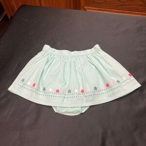 NWT Little Girls Sz 3T. Skirt With Matching Under Panties.